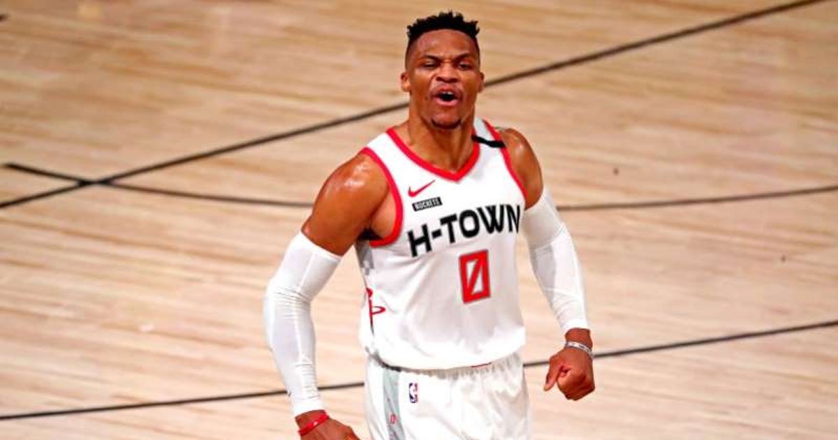 Rockets e Wizards acertam troca de Westbrook por Wall e escolha de 1ª rodada no draft